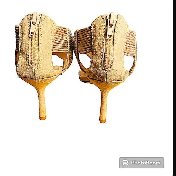 Rouge Helium Women’s Zeal Square Toe Slide In Crystal High Sandal Thong - Picture 3 of 5